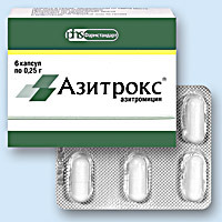 АЗИТРОКС<sup>®</sup> (AZITHROX)