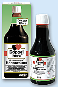ДОППЕЛЬГЕРЦ<sup>®</sup> НЕРВОТОНИК (DOPPELHERZ NERVOTONIK)