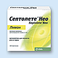 СЕПТОЛЕТЕ<sup>®</sup> НЕО (SEPTOLETE NEO)