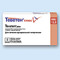 ТЕВЕТЕН<sup>®</sup> ПЛЮС (TEVETEN<sup>®</sup> PLUS)