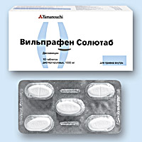 ВИЛЬПРАФЕН<sup>®</sup> СОЛЮТАБ (WILPRAFEN<sup>®</sup> SOLUTAB)